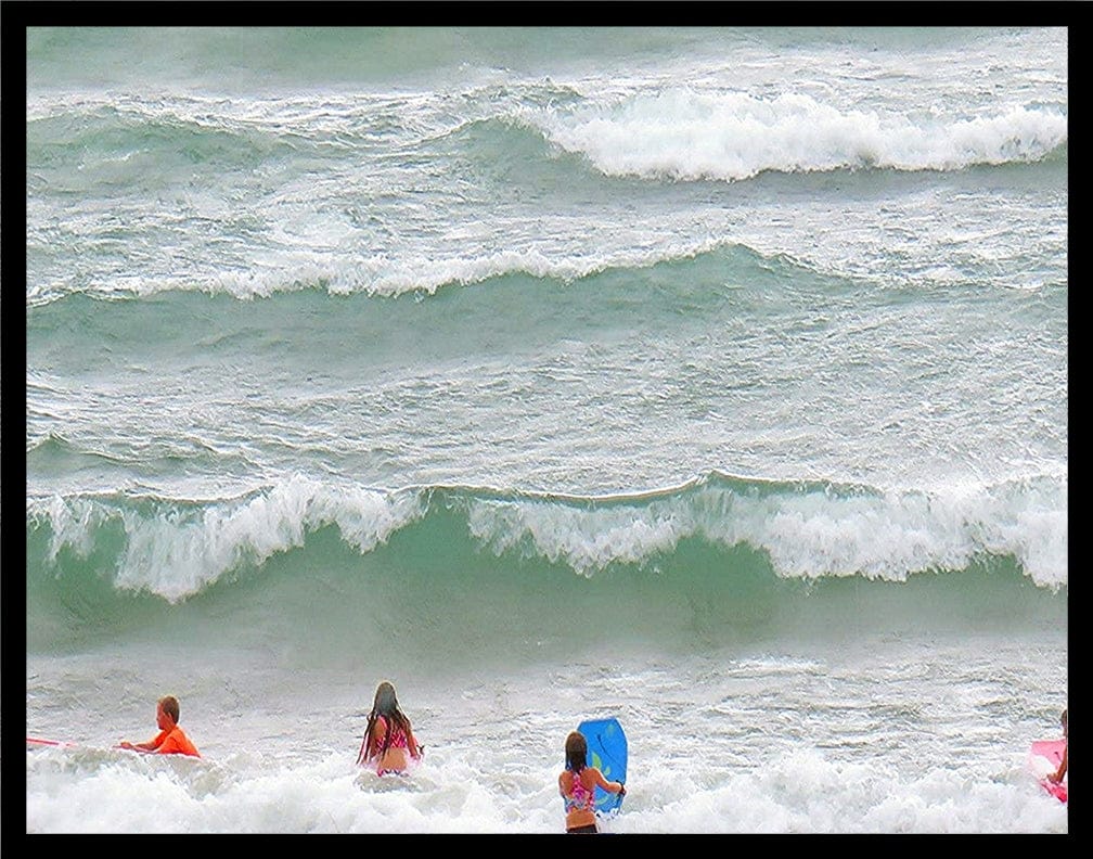 "Waving Kids" Canvas Print - Art by Don Paone and Friends