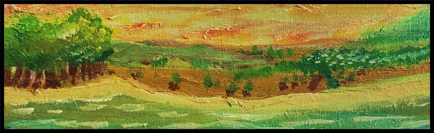 "Evergreen" Original Miniature Painting - Art by Don Paone and Friends