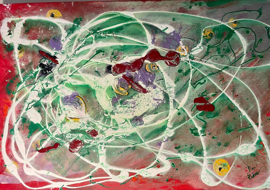 "Atomic Flower" Archival Fine Art Print - Art by Don Paone and Friends