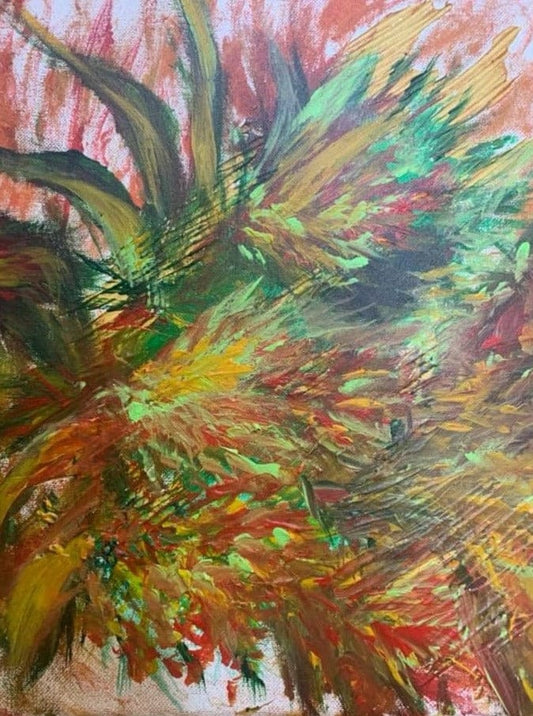 "Autumn Haze" Original Acrylic Painting - Art by Don Paone and Friends