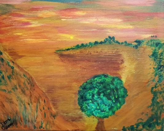 "Candy Sunset" - Art by Don Paone and Friends