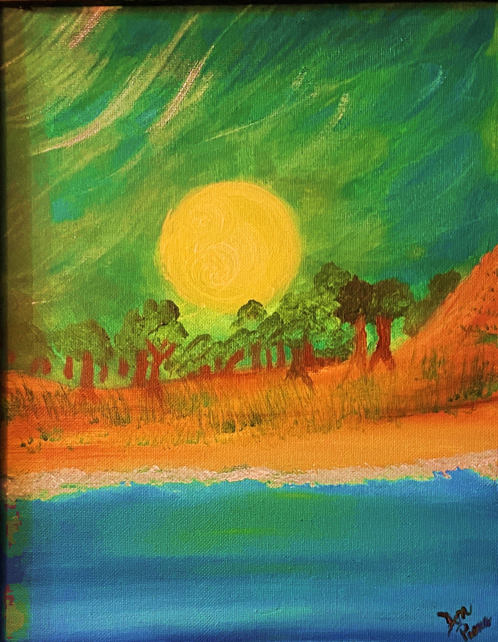 "Island Retreat" Original Painting - Art by Don Paone and Friends