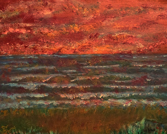 "Kaleidoscope Waves" Original Painting - Art by Don Paone and Friends