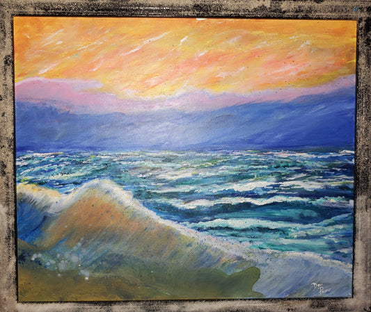 "Turbulence" Original Painting - Art by Don Paone and Friends